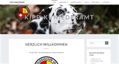 Desktop Screenshot of kipp-kvniederamt.ch