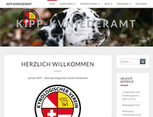Tablet Screenshot of kipp-kvniederamt.ch